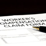 photo of workers' compensation claim form
